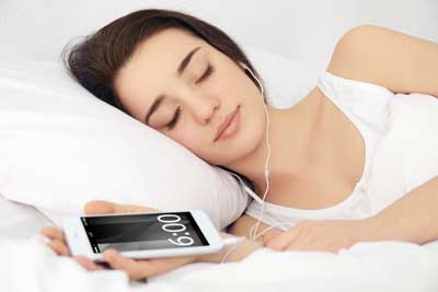 is it bad to sleep with earbuds in
